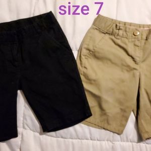 Girls School Uniform Shorts